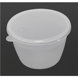 Kitchen Craft Polypropylene Pudding Basins 140ml (Pack of 12)