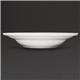 Olympia Athena Rimmed Soup and Pasta Bowls 228mm/9" (6 Pack)