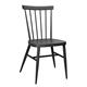 Bolero Windsor Aluminium Black Chairs (4 pack)