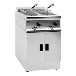 Lincat Twin Tank Twin Basket Free Standing Electric Fryer J12
