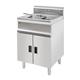 Lincat Twin Tank Twin Basket Free Standing Natural Gas Fryer J10