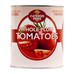 Caterers Pride Whole Plum Tomatoes 800g (6 pack)