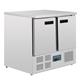 Polar G-Series Double Door Counter Fridge 240Ltr
