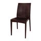 Bolero PP Rattan Bistro Side Chairs Brown (4 Pack)