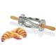 Gobel Stainless Steel Croissant Roller Cutter with Wooden Handle 510x95x95mm
