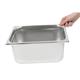 Matfer Bourgeat Stainless Steel 1/2 Gastronorm Tray 150mm