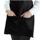 Chef Works Tuxedo Bib Apron Black