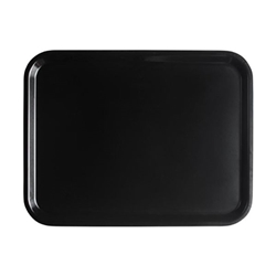 Cambro Capri Tray Smooth Surface Black 330x430mm