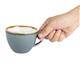 Olympia Kiln Cappuccino Cup Ocean 230ml (Pack of 6)