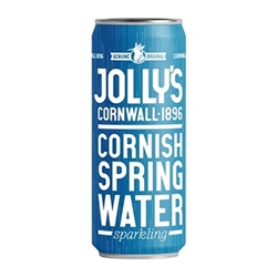 Jolly's Cornish Sparkling Spring Water 330ml (24 pack)