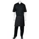 Chef Works Half Bistro Apron Black