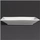 Olympia Whiteware Square Plates Wide Rim 250mm (6 pack)