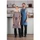 Southside Cotton Canvas Bib Apron Washed Grey