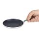 Vogue Aluminium Non-Stick Teflon Blinis Pan 15cm