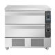 Polar U-Series Double Drawer Dual Temperature Counter Fridge Freezer 4xGN