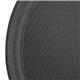 Olympia Kristallon Fibreglass Round Non-Slip Tray Black 356mm