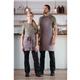 Southside Cotton Canvas Bib Apron Washed Grey