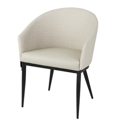Bolero Sloane Interior Dining Chairs - Neutral Mix (2 pack)