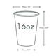 Vegware Paper Cold Cups 89-Series 16oz/400ml (1000 Pack)