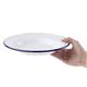 Olympia Enamel Soup Plates 245mm (Pack of 6)