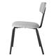 Bolero Fairfield Chairs Black and Grey Mix (2 Pack)