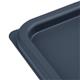 Hygiplas Square Food Storage Container Lid Blue Small