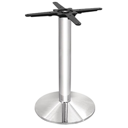 Bolero Round Tulip Table Base Chrome