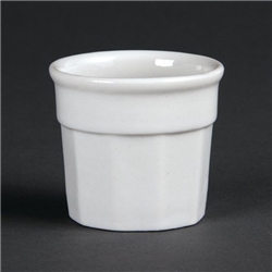 Olympia Whiteware Dipping Pots 50mm (12 pack)