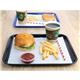Olympia Kristallon Polypropylene Fast Food Tray Black Small 345mm