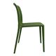 Bolero Verona Café Chairs Forest Green (2 pack)