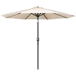 Bolero Seville Round Parasol 3m Diameter Cream