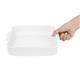 Olympia Whiteware Square Eared Roaster 260x225x50mm (2 pack)