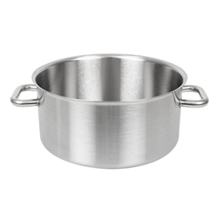 Matfer Bourgeat Excellence Stainless Steel Casserole Pan 24cm