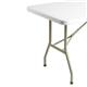 Bolero PE Rectangular Folding Table White 6ft (Single)
