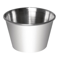 Olympia Stainless Steel 70ml Sauce Cups (12 Pack)