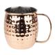 Olympia Barware Hammered Stainless Steel Copper Coated Mugs 440ml