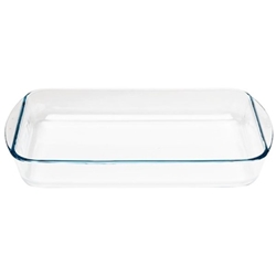 Pyrex Rectangular Glass Roasting Dish 350x230x50mm