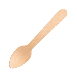 Fiesta Compostable Wooden Teaspoons (100 pack)