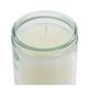 Bolsius Star Light Clear Glass Candle Jars (8 Pack)
