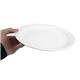 Olympia Whiteware Narrow Rimmed Plates 250mm (12 pack)