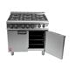 Falcon 6 Burner Dominator Plus Oven Range G3101 Propane Gas with Feet