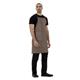 Southside Linen Blend Bib Apron Chocolate