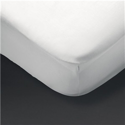 Mitre Essentials Pyramid Fitted Sheet White Double
