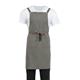 Southside Cotton Canvas Bib Apron Khaki