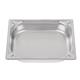 Vogue Heavy Duty Stainless Steel 1/2 Gastronorm Tray 65mm