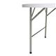 Bolero 5ft Round Folding Table White