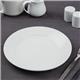 Olympia Athena Wide Rimmed Plates 228mm/9" White (12 Pack)
