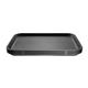Olympia Kristallon Polypropylene Rectangular Non-Slip Tray Black 405mm