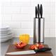 CaterBase Knife Block and 5-Piece Knife Set