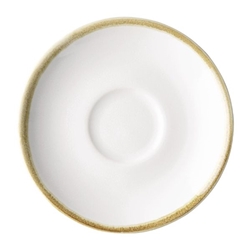 Olympia Kiln Espresso Cup Saucer Chalk 115mm (6 Pack)